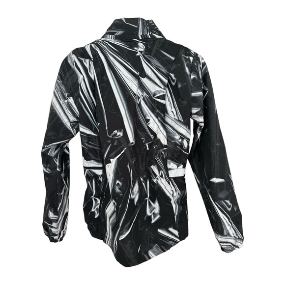 Nike Women's Shield Running Jacket Ghost Flash Pattern Full-Zip Hooded Size XS - Picture 9 of 16